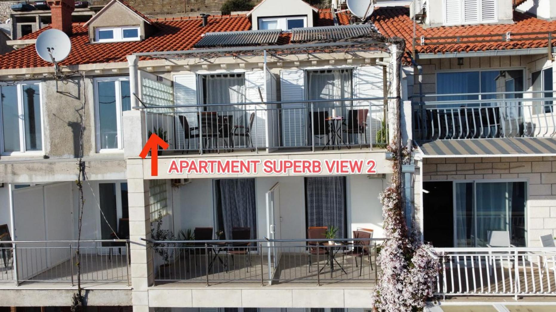 Apartment Superb View 2 Дубровник Екстериор снимка