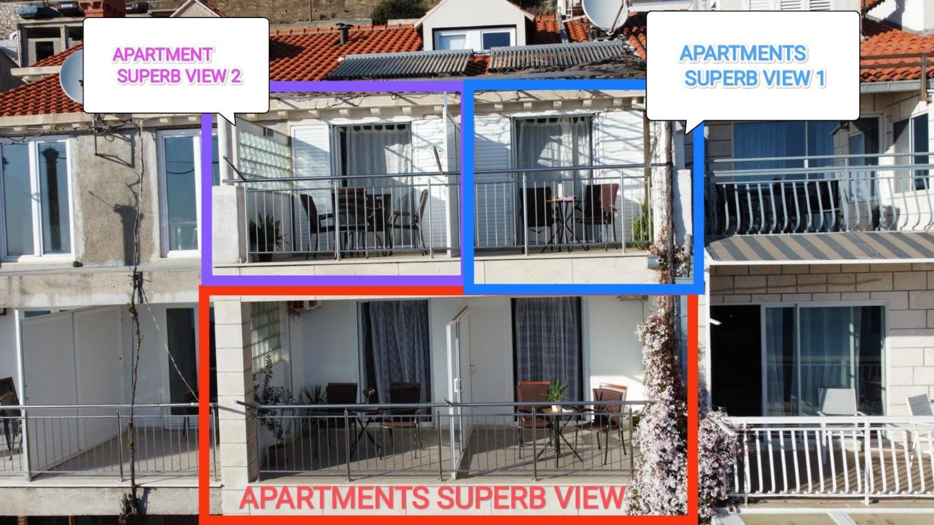 Apartment Superb View 2 Дубровник Екстериор снимка